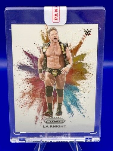 LA Knight #6 2024 Panini Prizm WWE Color Blast card