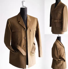 Cool Men Jacket Slim Fit Prom Wedding Tuxedos Groom Wear Business Formal Outfits