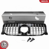Esen SKV KüHlergrill KüHlergitter Silber FüR Mercedes-Benz GLA H247 B-Klasse
