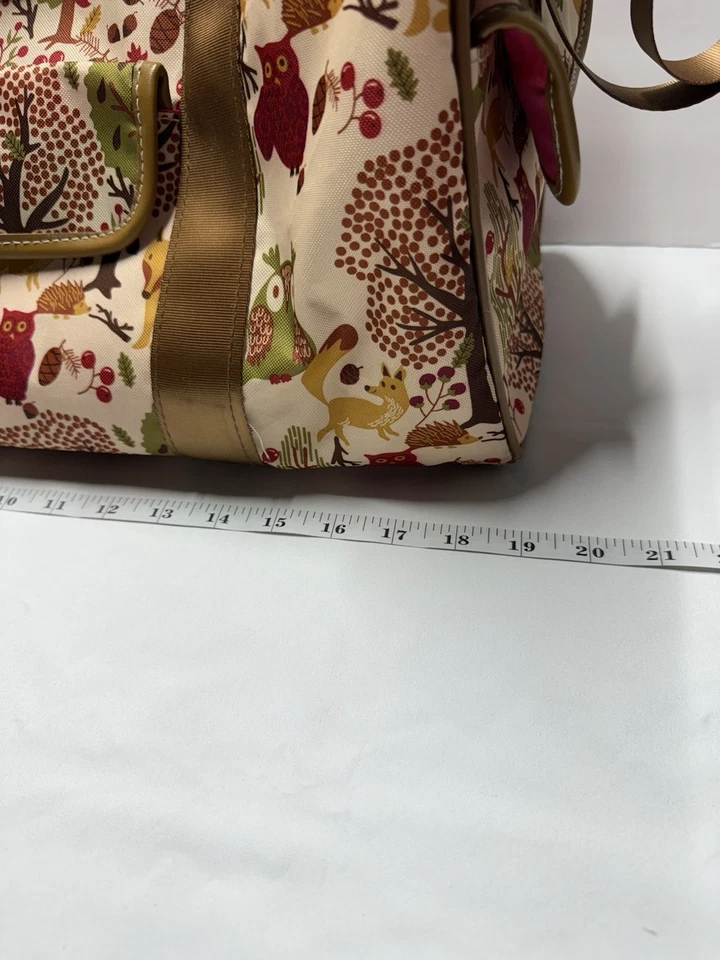 Bolso de Lona Lily Bloom Verde Living Viaje para Llevar Ecológico Colorido Foto 4 de 4