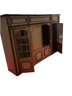 1:12 Dollhouse 18th Century Dutch Alcove Bed Dollhouse