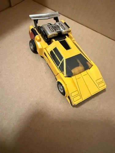 Original TRANSFORMERS G1 SUNSTREAKER Figure + Parts VINTAGE Hasbro/Takara RARE