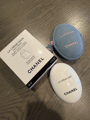 CHANEL La Crème Main Hand Cream with Denim Pouch Limited Edition