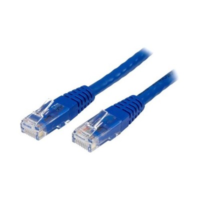 Startech C6PATCH8BL 8FT CAT6 ETHERNET CABLE BLUE CAT 6 POE
