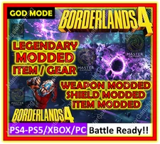 Borderlands 4✨WEAPONS & GEAR, ITEMS MODDED✴️ GODMODE ✅PC-PS-XBOX✨LEVEL MAX MOD