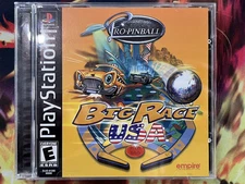 Pro-Pinball Big Race USA PS1 PlayStation 1 + Reg Card - Complete CIB Excellent