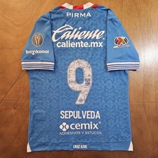 Jersey Cruz Azul Local 2024-25 Match Ready #9 Ángel Sepúlveda Médium Pirma ⚽️