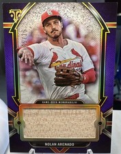 2024 Topps Triple Threads - Single Jumbo Relics Nolan Arenado #SJR-NA...