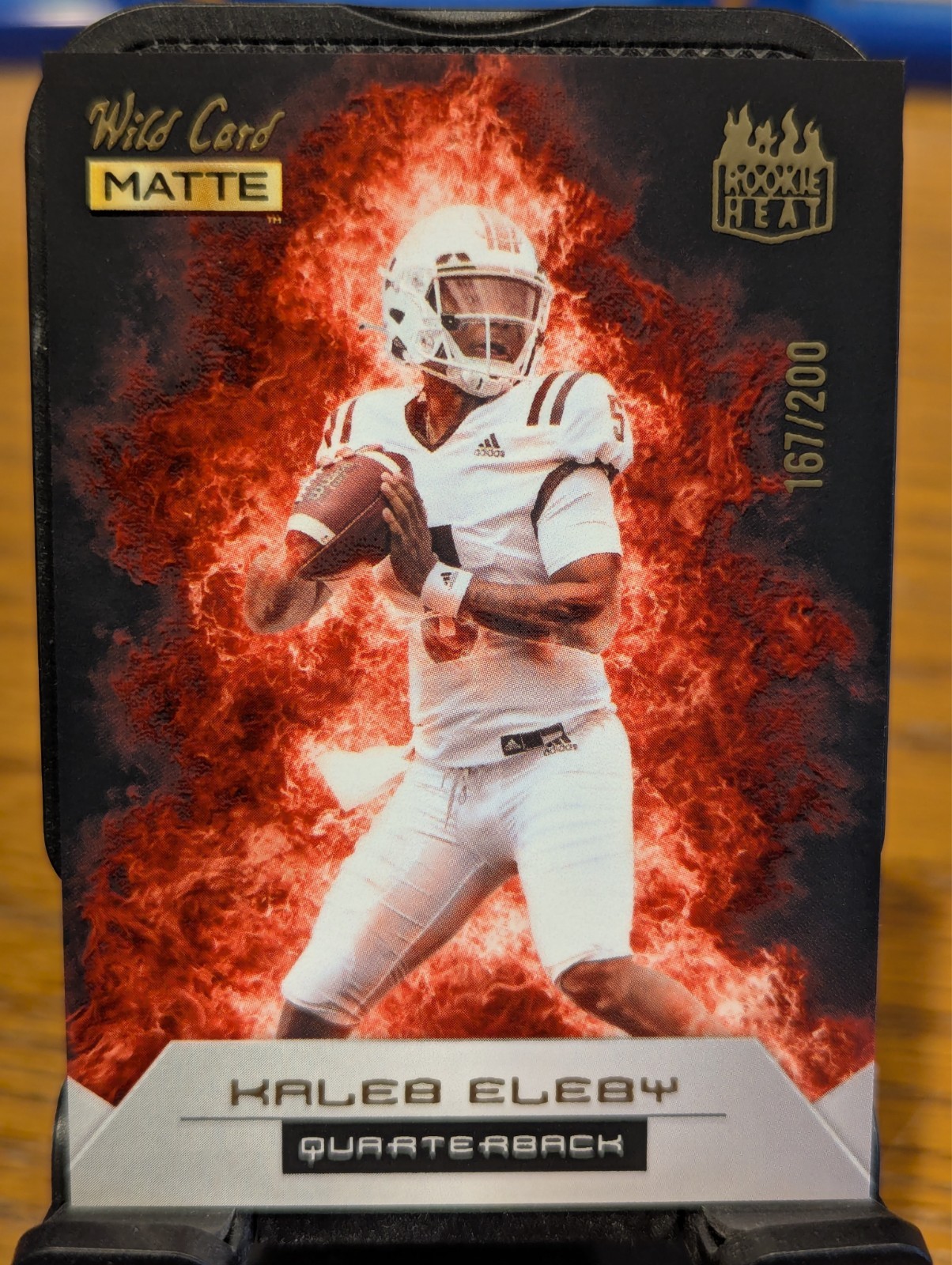 2022 Wild Card Matte Rookie Heat Kaleb Eleby /200 RC