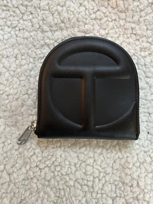 Telfar Black Zip-Around Logo Wallet NEW - Super cute and great design - Qty Disc