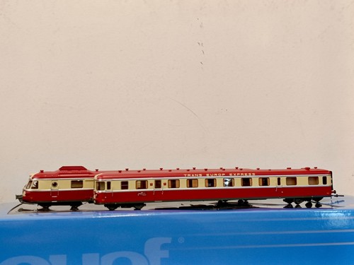 JOUEF HJ 2461 SNCF automotrice RGP con rimorchio livrea  rosso crema TEE ep. III | Condition: Nuovo