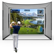 10*8*6ft Golf Simulator Enclosure Kit with Im...