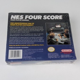 Nintendo NES Four Score 4-Player Controller Adapter NES-034 - New and Sealed