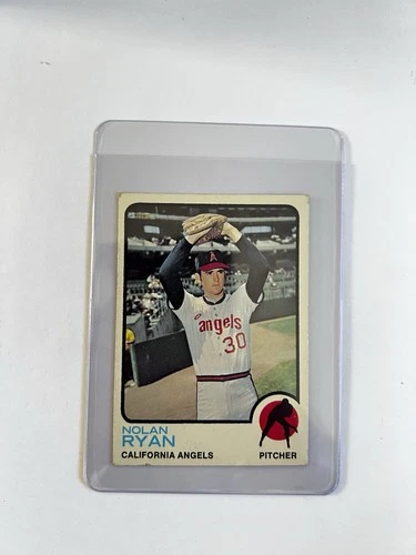 1973 Topps Nolan Ryan California Angels #220 Baseball Card HOF Vtg MLB ⚾️  (02)