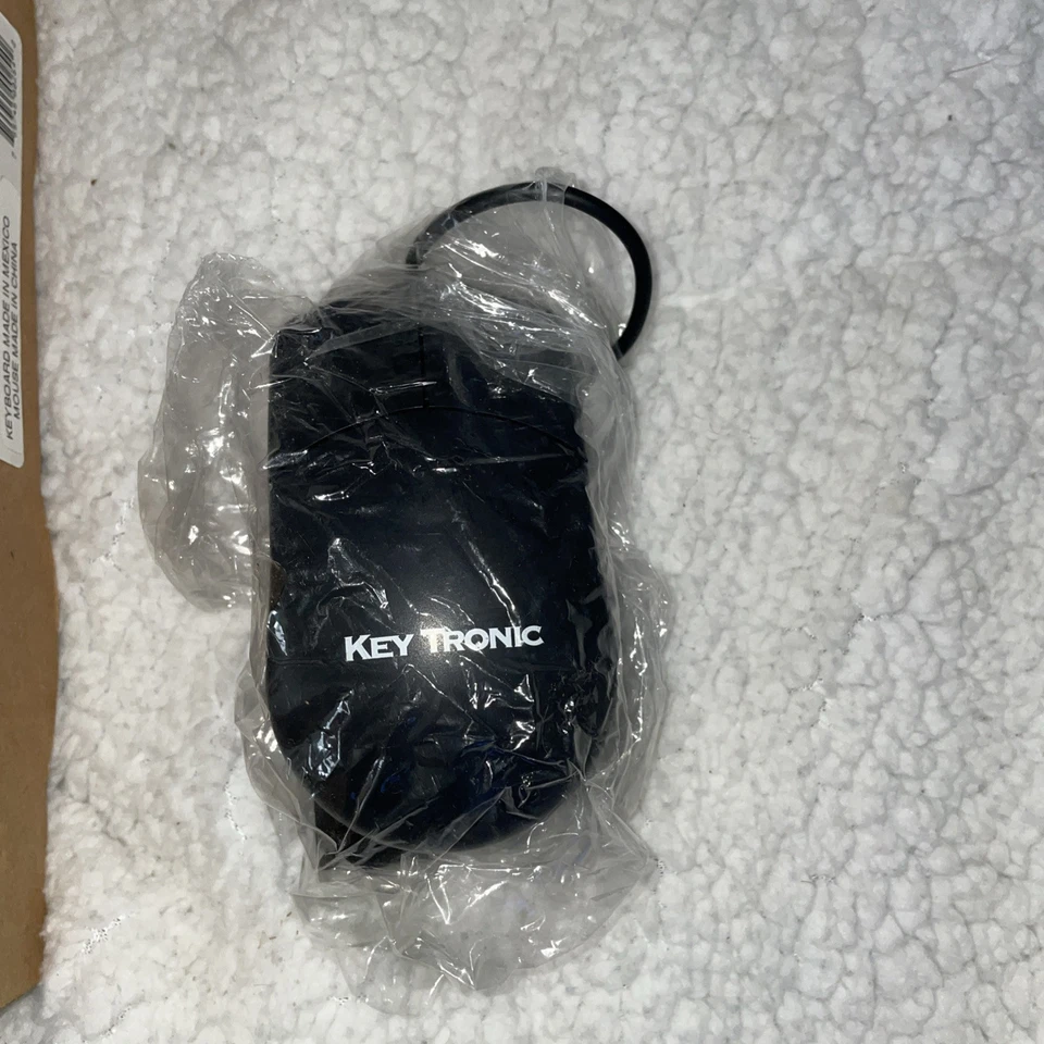 KEY TRONIC TAG A LONG KEYBOARD & MOUSE IN ORIGINAL BOX NEW-BLACK-!!!! - Image 2 of 3