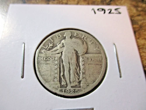 1925 STANDING LIBERTY SILVER QUARTER     20