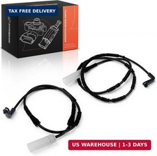 A-premium Front And Rear Brake Pad Wear Sensors Compatible With Bmw Models For