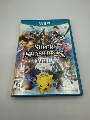 Super Smash Bros for Wii U - Wii U Game - No Manual - Tested - Working