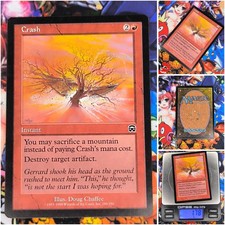 MTG Crash 🇬🇧 ⚫️ NM Magic Vintage Mercadian Masques 1999 OG Staples Red 