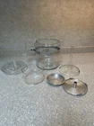 VTG Pyrex 4-6 Cup Percolator Coffee Pot Stovetop Glass, 7756-B Complete  USA