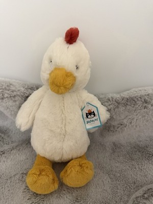 新品　 Bashful Chicken M バシュフル ニワトリ Jellycat Medium Bashful Chicken BNWT *READ* | eBay