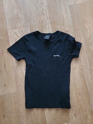 Damen T-Shirt Ietsfrans Größe XS schwarz kurzarm
