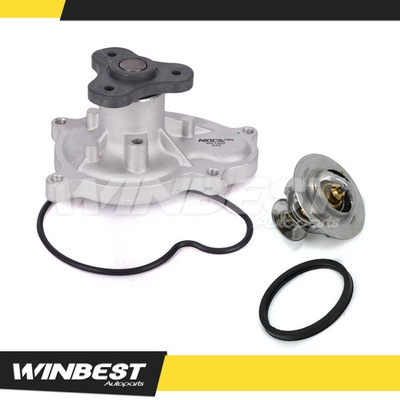 #ad Water Pump amp; Thermostat for Subaru BRZ Impreza Outback Crosstrek Legacy 2.0 2.5L $26.99