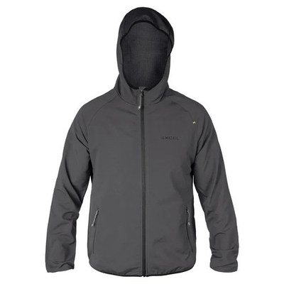 #ad XCEL COMP Men#x27;s Water Wind Shell Jacket Graphite Medium NWT LAST ONE $126.00