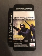 counter strike condition zero pc Promo Box Display Only Never Folded