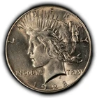 1928 $1 Silver Peace Dollar - Key Date - UNC - SKU-B5769