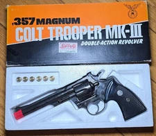 KOKUSAI MGC MARUSHIN NAKATA LIKE QUALITY 357 MAGNUM REVOLVER REPLICA NOS IN BOX.