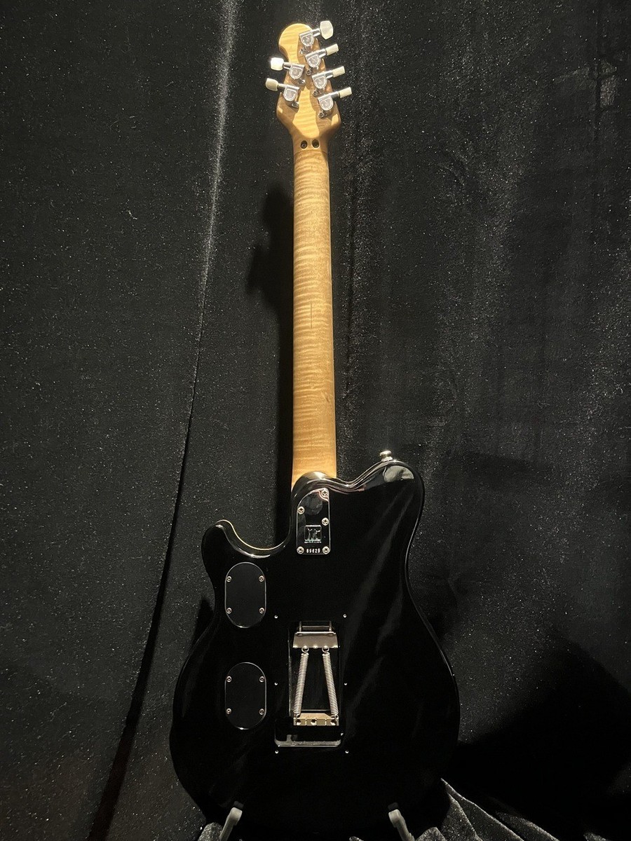 MUSIC MAN AXIS EX Black Made in Japan Solid Body Electric Guitar