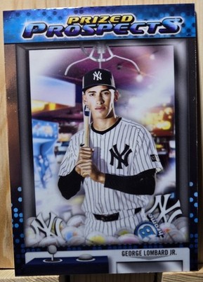 2025 Bowman Chrome Prized Prospects #PP-3 George Lombard Jr NY Yankees