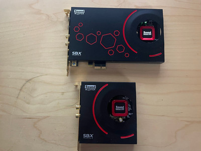 Creative Sound Blaster ZxR Interne Soundkarte / DBpro Tochter-Karte