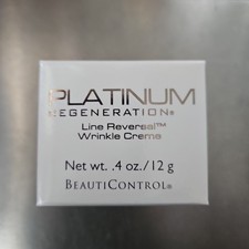 Platinum Regeneration Line Reversal Wrinkle Creme by BeautiControl .4 oz NOS