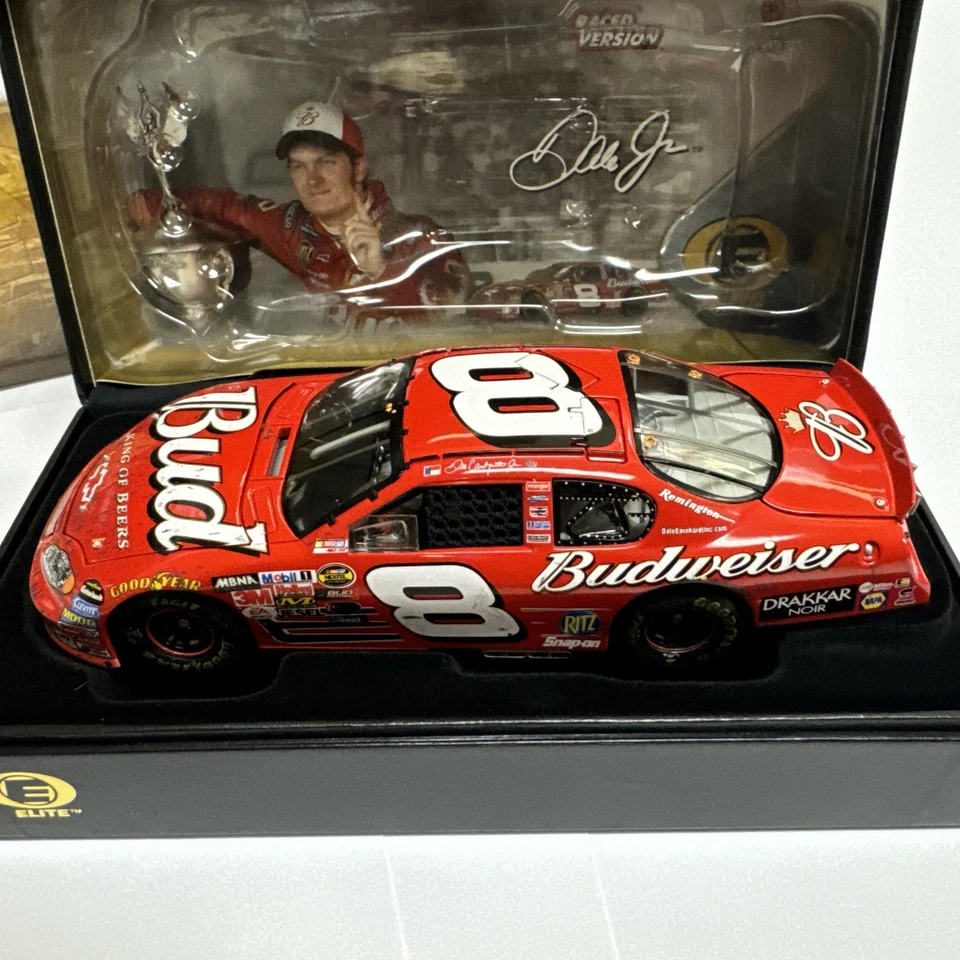 Dale Earnhardt Jr #8 Budweiser 2004 Bristol Raced Win Vers - Action Elite 1:24 Foto 3 de 4