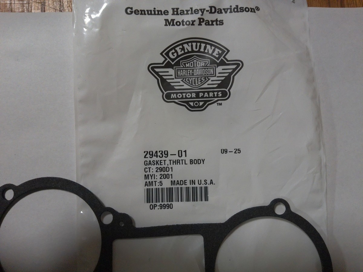 脂肪キング 07-10 HARLEY-DAVIDSON V-ROD VRSCAW THROTTLE BODY BODIE GASKET