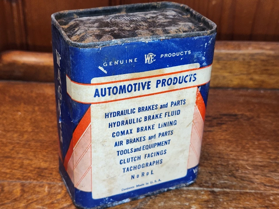 Cilindro de roda NOS Wagner FD-9008 1949-56 Ford Lincoln Packard Nash LH dianteiro - Imagem 3 de 4