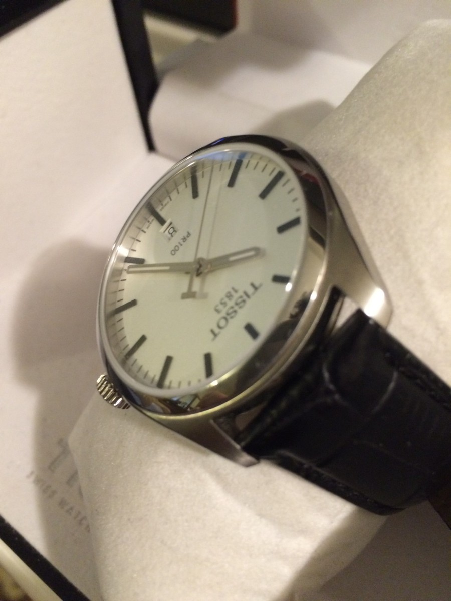 Edelstahl-Armband Für Tissot PR100 (20 Mm) – Massives Metall, Mit Faltschließe, Silber