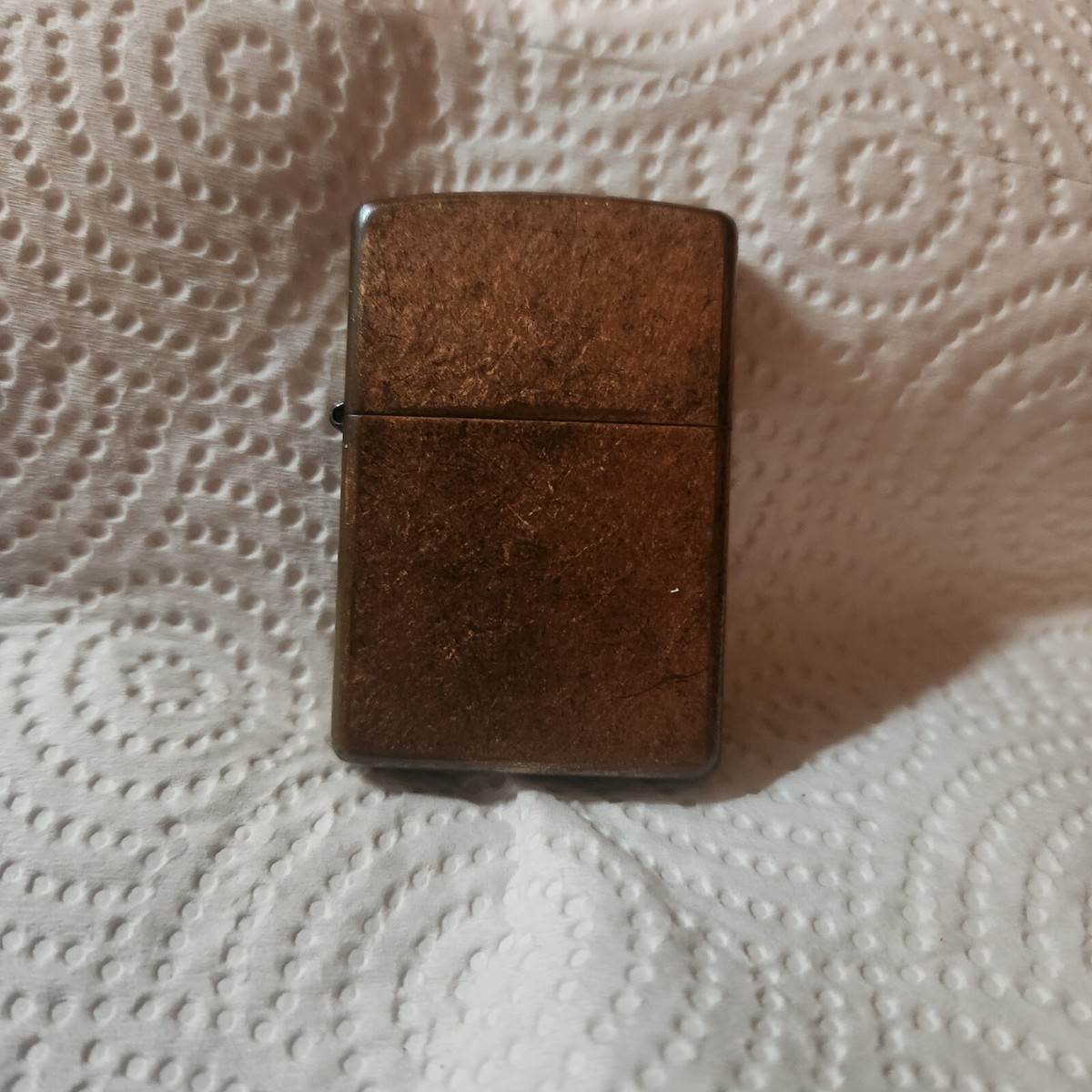 2003 Zippo Copper Finish Lighter B 03 Not used in last 20 yrs | eBay