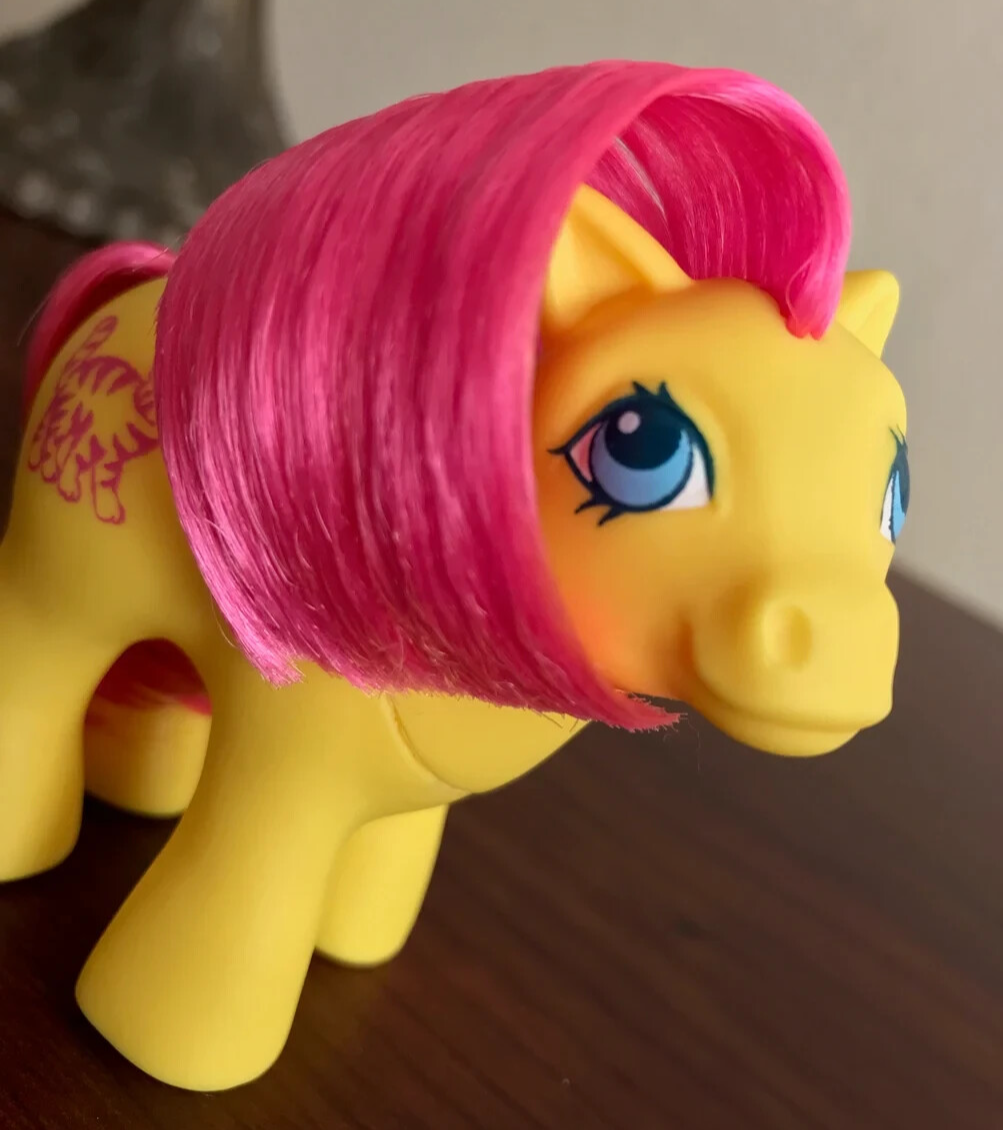 Mon Petit Poney Katie - G1 - Exclusive UK - Best Friends Babies - 1984 - Hasbro