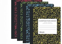Assorted Color Marble Composition Book - W/r 100 Ct. ( Pack Of 3) Assorted Color Marble Composition Book - W/r 100 Ct. ( Pack Of 3)