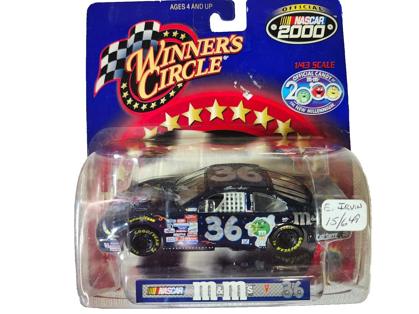 Hasbro NASCAR 1:43 Diecast Racing Cars