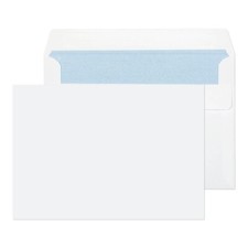Image of Valuex Wallet Envelope C6 Self Seal Plain 90Gsm White Pack 1000