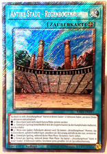 Antike Stadt Regenbogenruinen Platinum Secret Rare Yugioh Deutsch RA03-181