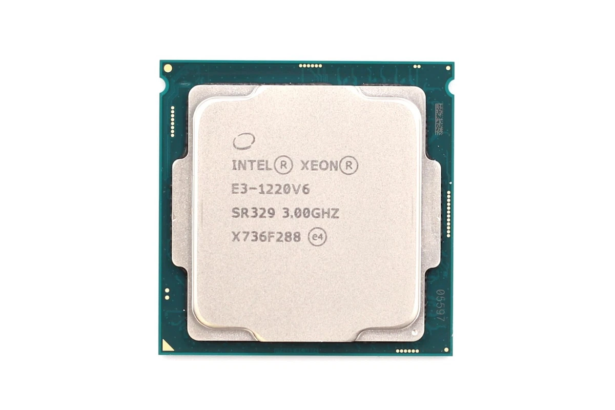 Intel Xeon E3-1220 V6 Processor Model Computer Processors (CPUs