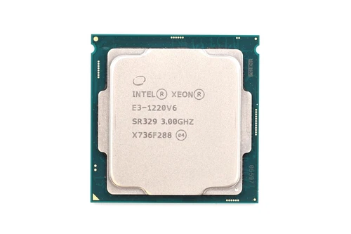 Intel Xeon E3-1220 V6 3.00GHz 4-Core 8MB LGA1151 Server Processor CPU SR329 72W - Picture 1 of 2