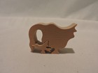 Goose with Gosling Monkey Puzzle Made in England Natural Wood with Box — photo 2