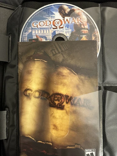 God Of War (Sony Playstation 2 PS2, 2005) Game And Manual Only