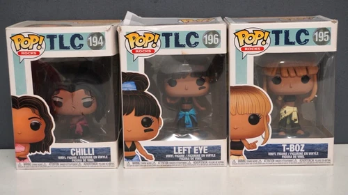 Funko Pop Rocks - TLC T-Boz, Left Eye, Chilli